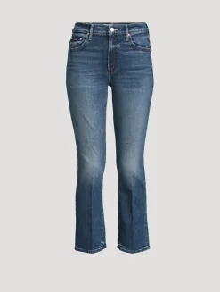The Insider Bootcut Cropped Jeans