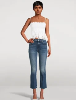 The Insider Bootcut Cropped Jeans
