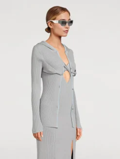 The J Marc Square Cat Eye Sunglasses