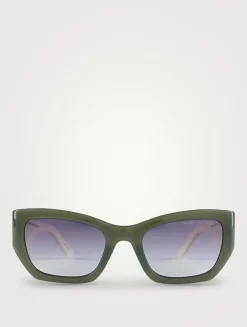The J Marc Square Cat Eye Sunglasses