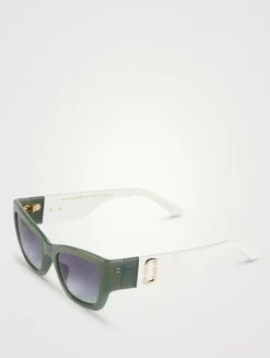 The J Marc Square Cat Eye Sunglasses