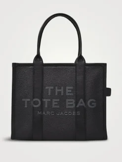 The Large Leather Tote Bag