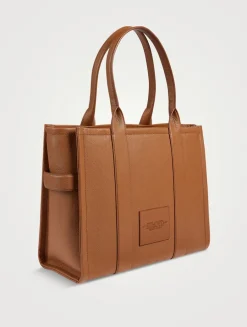 The Large Leather Tote Bag