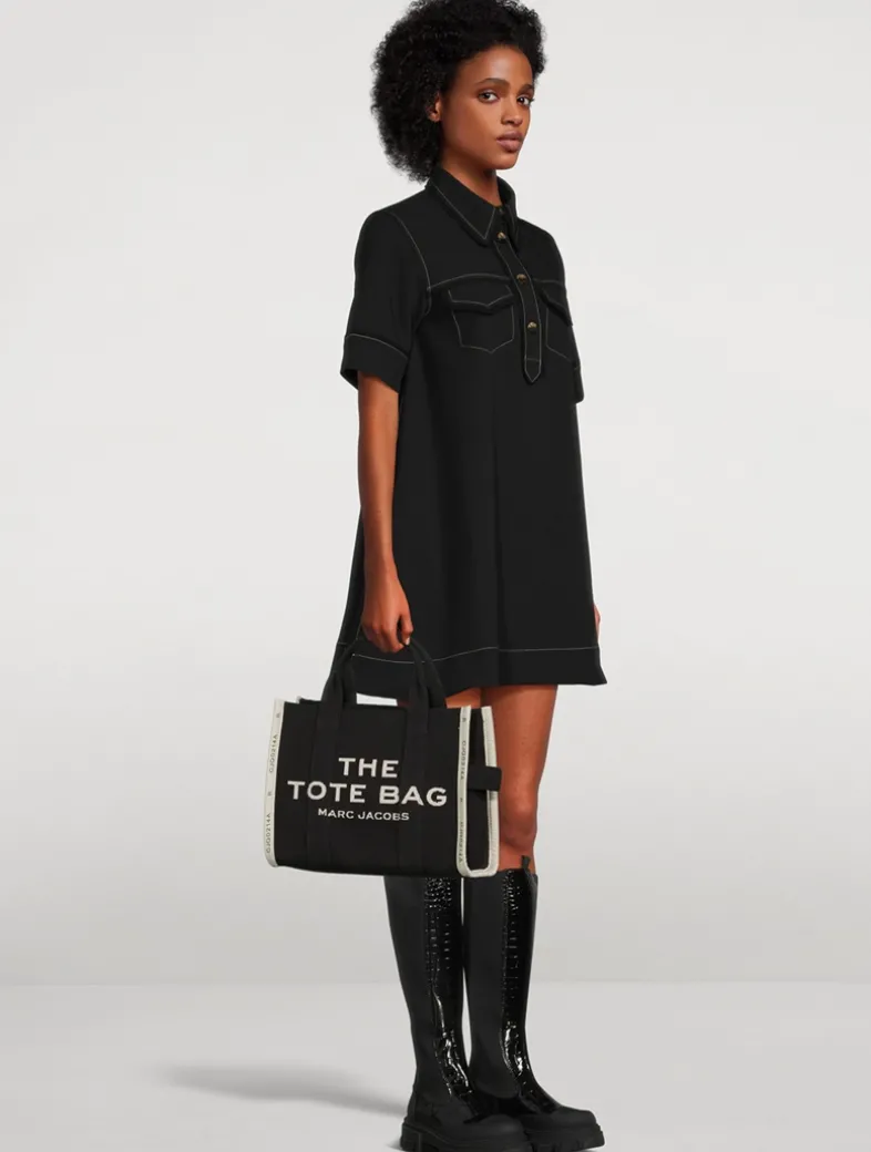 The Medium Jacquard Tote Bag