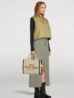 The Medium Jacquard Tote Bag