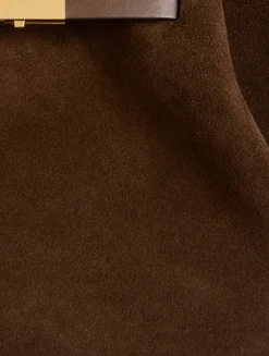 The Midi New York Leather Tote Bag