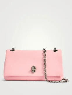 The Mini Dual Chain Leather Wallet