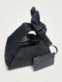 The Mini Sack Bow Shoulder Bag