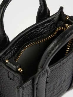 The Nano Leather Crossbody Tote Bag