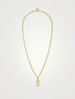 The Puffy Initial Necklace