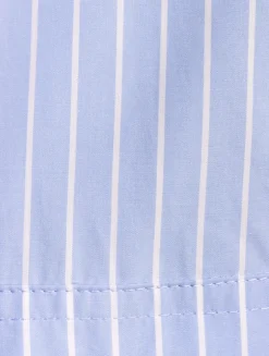 The Safari Shirt Dress In Stripe Print