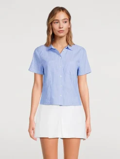 The Seaside Shirt In Stripe Print