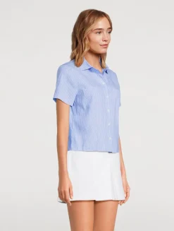 The Seaside Shirt In Stripe Print