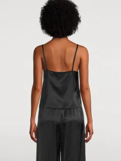 The Silk Button Cami