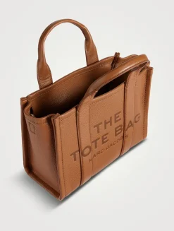 The Small Leather Tote Bag