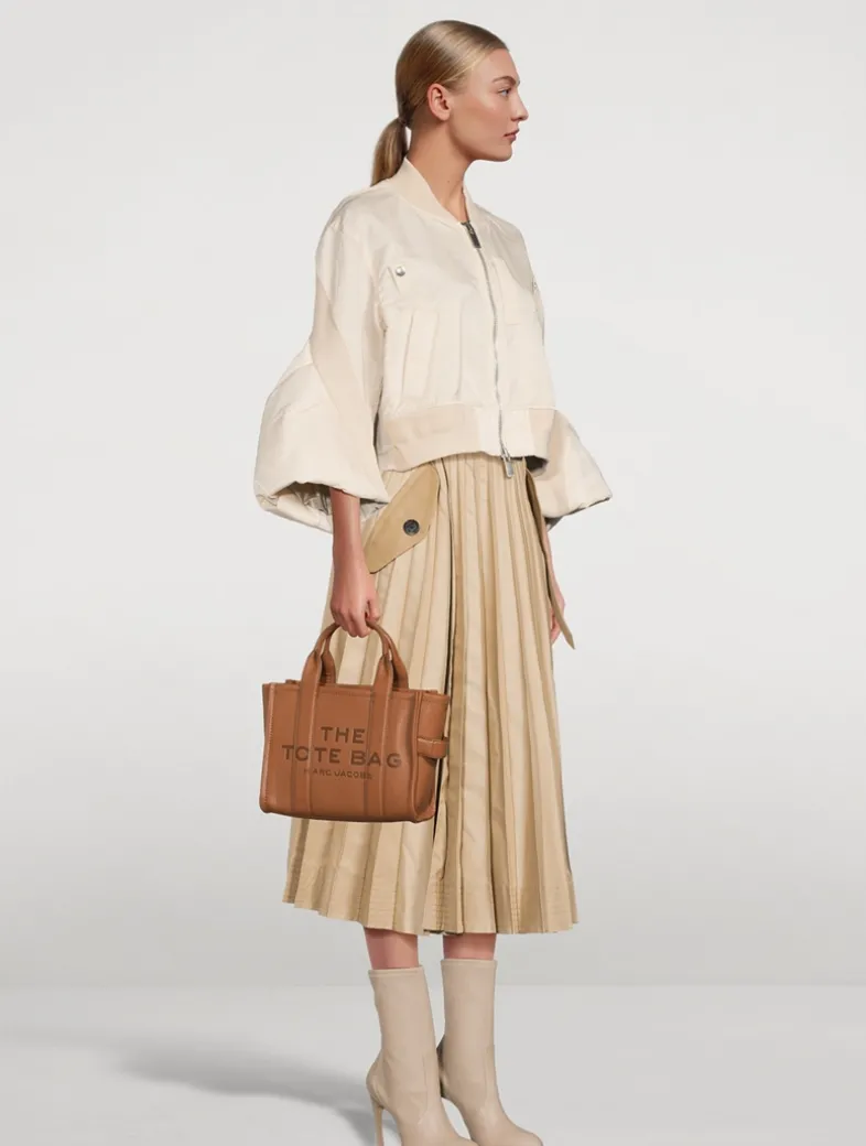 The Small Leather Tote Bag