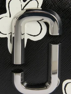 The Snapshot Leather Camera Bag In Daisy Print