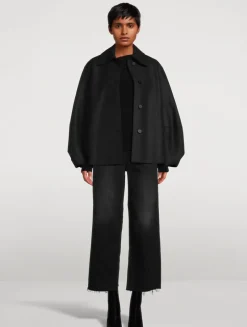 The Spitfire Ankle Fray Straight-Leg Jeans