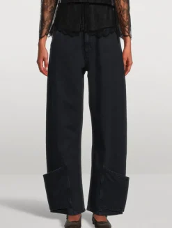 The Tab Wide-Leg Jeans