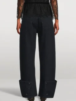 The Tab Wide-Leg Jeans