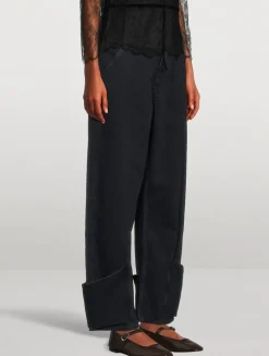 The Tab Wide-Leg Jeans