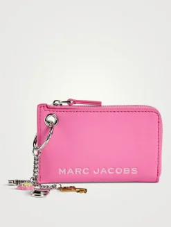 The Top Zip Leather Bag Charm