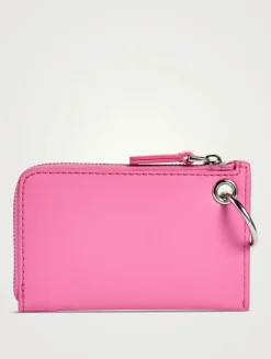 The Top Zip Leather Bag Charm