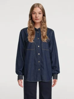 The Trapunto Denim Shirt