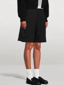 The Trouser Denim Shorts