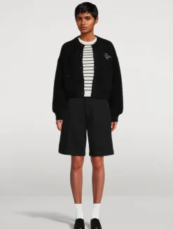 The Trouser Denim Shorts