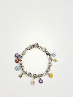 The Wild Daisy Charm Bracelet