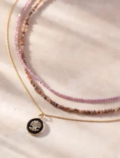 The World Is Your Oyster 14K Gold Talisman Necklace With Diamond