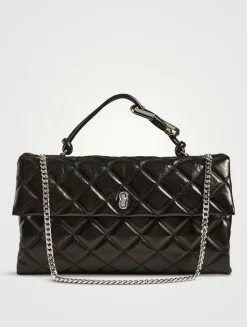The XL Dual Chain Quilted Leather Bag