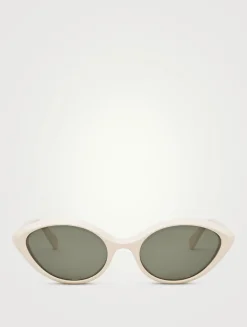 Thin Cat Eye Sunglasses