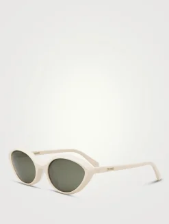 Thin Cat Eye Sunglasses