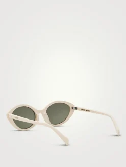 Thin Cat Eye Sunglasses