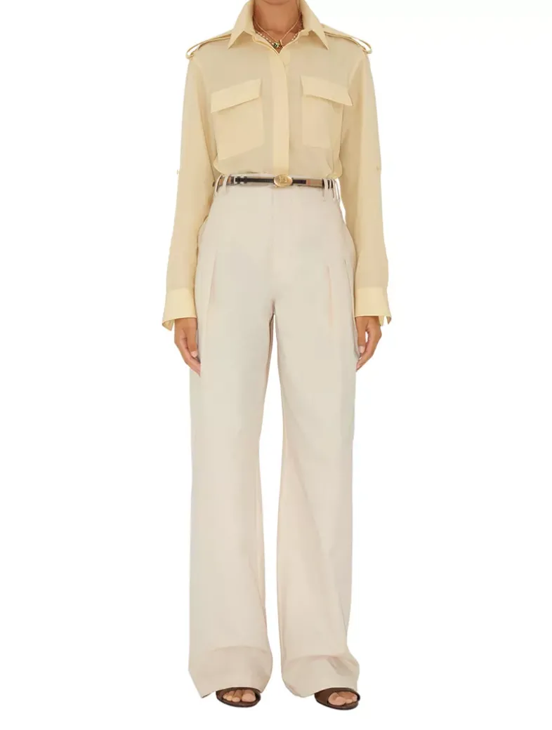 Thin Reversible Check Knight Stamp Belt