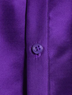 Tibaldi Satin Shirt Dress