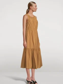 Tiered Midi Dress