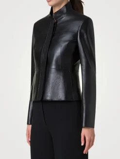 Tino Lacquered Nappa Leather Jacket