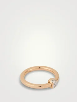 Together 18K Rose Gold Ring With Diamonds