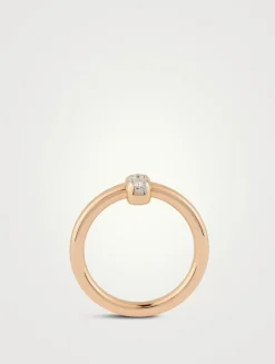 Together 18K Rose Gold Ring With Diamonds