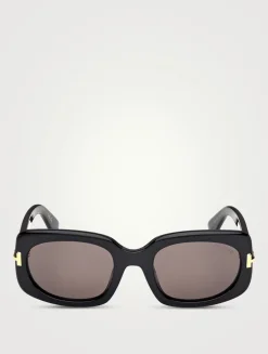 Tom Ford Icon Rectangular Sunglasses