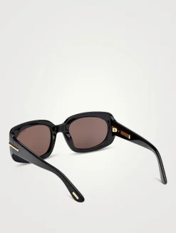 Tom Ford Icon Rectangular Sunglasses