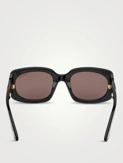Tom Ford Icon Rectangular Sunglasses