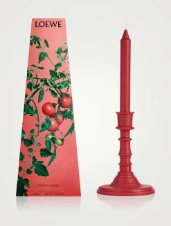 Tomato Leaves Wax Candleholder