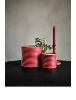 Tomato Leaves Wax Candleholder