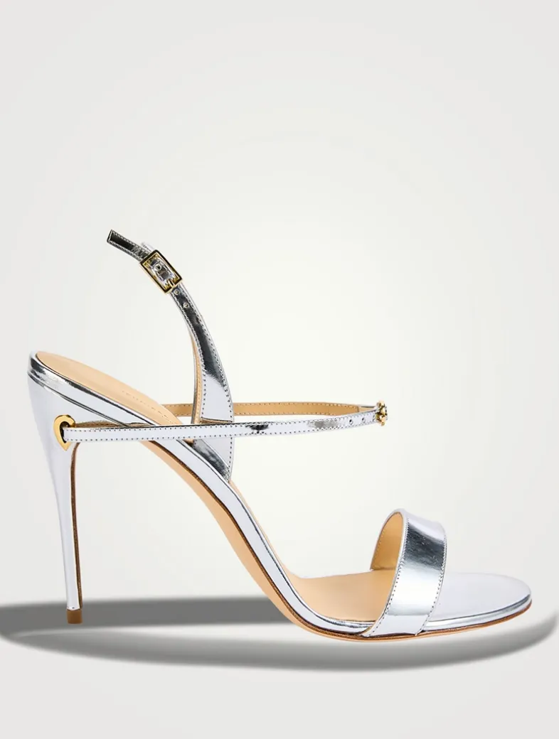 Tommaso Metallic Leather Sandals