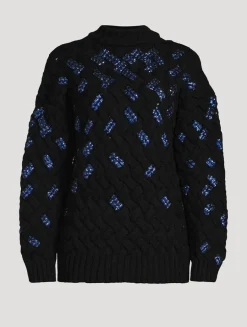 Tonaldo Embellished Wool Sweater