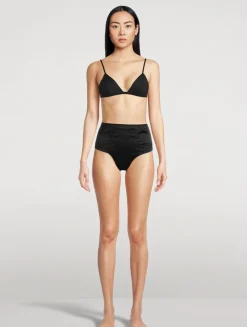 Tous Les Jours Stretch Silk High Waist Panty